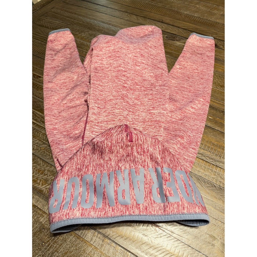 Under Armour Hoodie Kids Small Pink Pullover Preloved - Picture 7 of 9